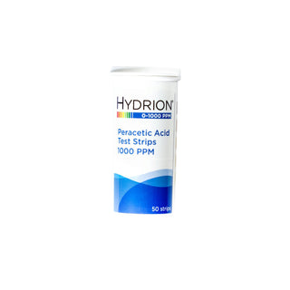 Tiras Plast. Medición Acido Peracetico 0-1000ppm