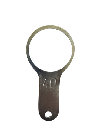 Calibrador Argolla Metálico 40mm