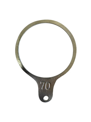 Calibrador Argolla Metálico 70mm