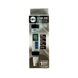 Conductímetro COM-300 EC, TDS, pH, T°